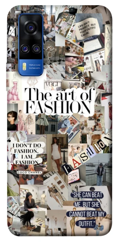 Чохол на Vivo Y51a Fashion collage ver.12 фото 1 з 1