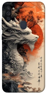 Чохол на Samsung Galaxy M11 white dragon фото 1 з 1