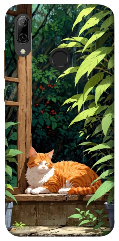 Чохол на Huawei P Smart (2019) red cat фото 1 з 1