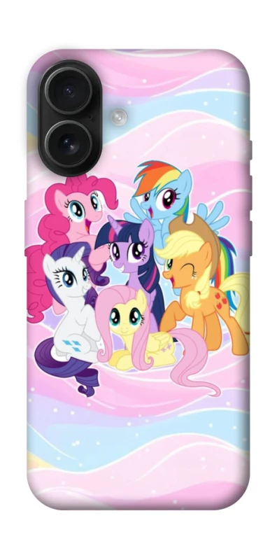 Чехол на Apple iPhone 16 My Little Pony ver.3 фото 1 из 1