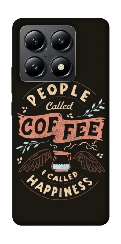 Чохол на Xiaomi 14T Сoffee happiness фото 1 з 1
