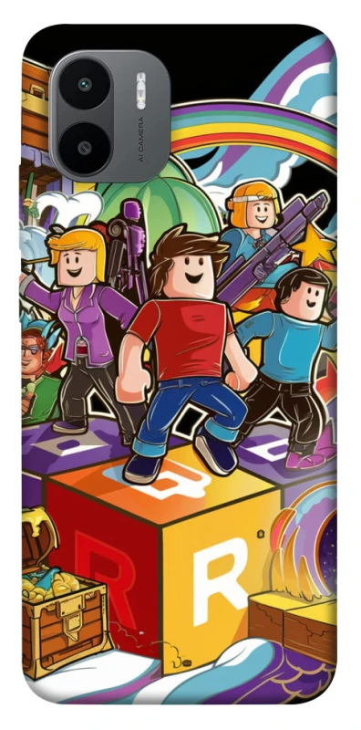 Чохол на Xiaomi Redmi A1+ / Poco C50 / A2+ Roblox family фото 1 з 1