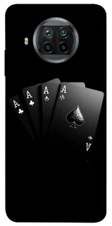 Чохол на Xiaomi Mi 10T Lite / Redmi Note 9 Pro 5G Black Cards фото 1 з 1