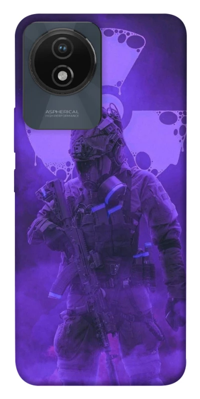 Чохол на Vivo Y02 Радіація v6 фото 1 з 1