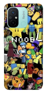 Чехол на Xiaomi Redmi 12C / Poco C55 Roblox Noob фото 1 из 1