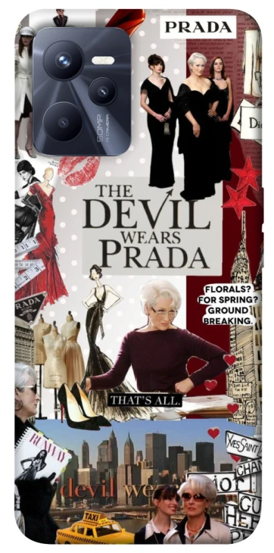 Чохол на Realme C35 Fashion collage ver.15 фото 1 з 1