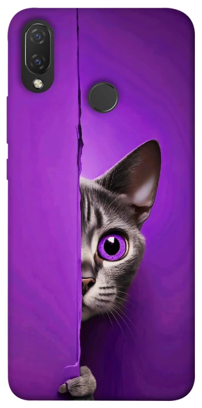 Чохол на Huawei P Smart+ (nova 3i) Кіт-підглядач фото 1 з 1