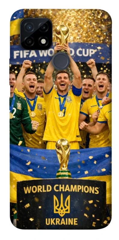 Чохол на Realme C21Y UA-Football ver.5 фото 1 з 1
