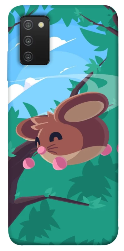 Чехол на Samsung Galaxy A03s Adopt Me Forest Mouse Jump фото 1 из 1