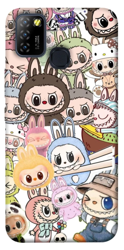 Чохол на Infinix Hot 10 Lite All Labubus фото 1 з 1