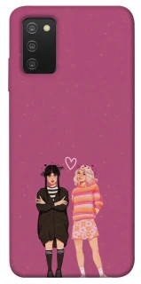 Чехол на Samsung Galaxy A03s Raven & Rainbow Wednesday фото 1 из 1