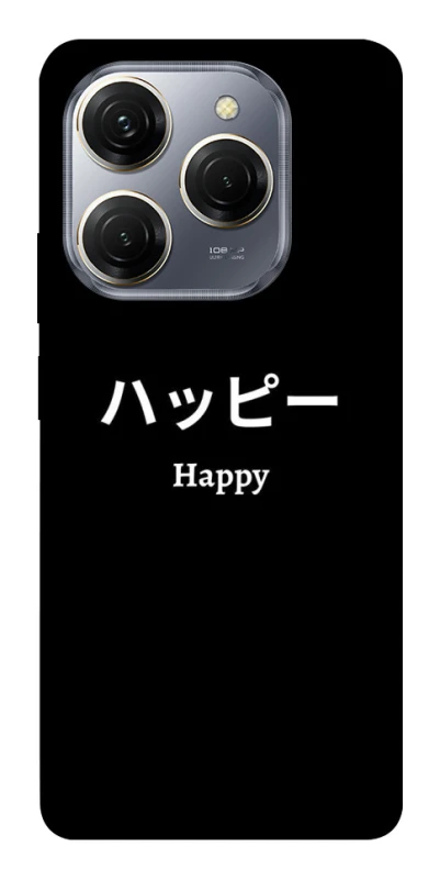 Чохол на TECNO Spark 20 Pro Japanese Happy фото 1 з 1