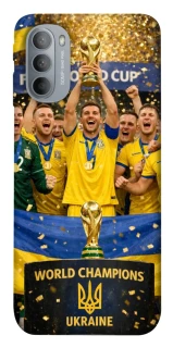 Чехол на Motorola Moto G31 UA-Football ver.5 фото 1 из 1