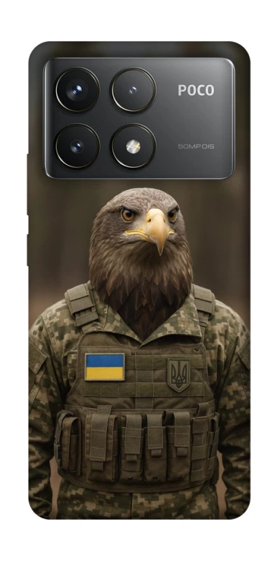 Чохол на Xiaomi Poco F6 Pro Орел захисник фото 1 з 1
