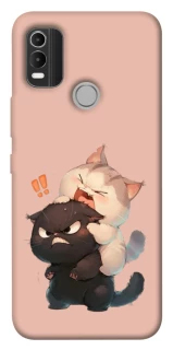 Чехол на Nokia C21 Plus Сat and cat фото 1 из 1