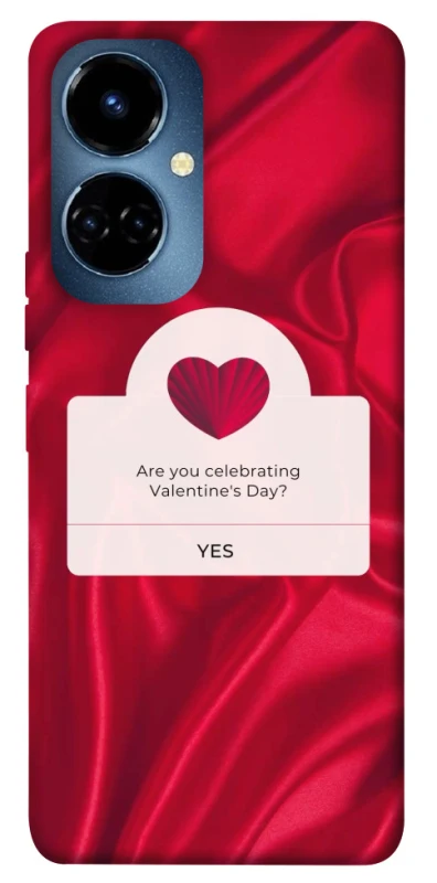 Чохол на TECNO Camon 19 Love aesthetic ver.1 фото 1 з 1