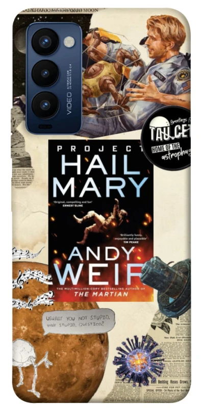 Чохол на TECNO Camon 18 Project Hail Mary ver.2 фото 1 з 1