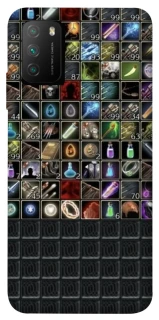 Чехол на Xiaomi Poco M3 Inventory menu ver.2 фото 1 из 1