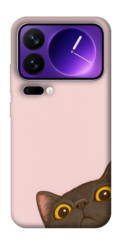 Чехол на Xiaomi 17 Pro Max Peeping cat фото 1 из 1