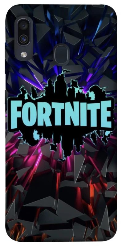 Чохол на Samsung Galaxy A20 / A30 Fortnite logo ver.3 фото 1 з 1