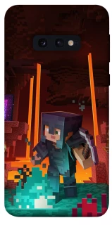 Чехол на Samsung Galaxy S10e Minecraft game adventure фото 1 из 1