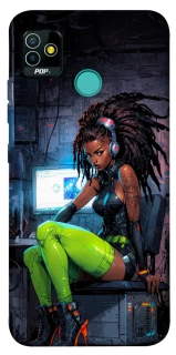 Чохол на TECNO POP 5 Cyber girl фото 1 з 1