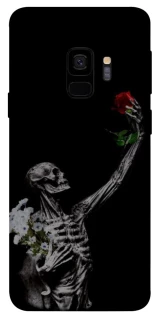 Чехол на Samsung Galaxy S9 Skeleton vs Rose фото 1 из 1