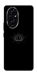 Чохол на Honor 200 Black Lotus фото 1 з 1