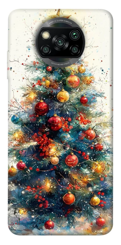 Чехол на Xiaomi Poco X3 NFC / Poco X3 Pro Новогодний v36 фото 1 из 1