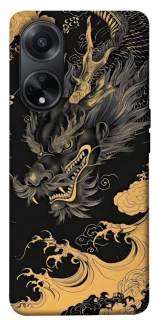 Чохол на Oppo A98 gold dragon фото 1 з 1