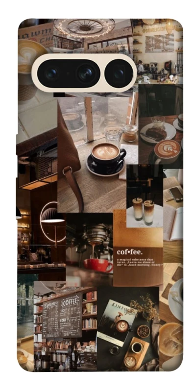 Чохол на Google Pixel 7 Pro Coffee collage ver.2 фото 1 з 1