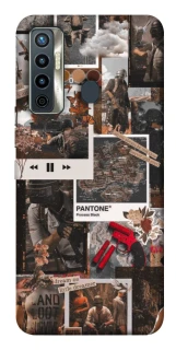 Чехол на TECNO Camon 17 PUBG Collage фото 1 из 1