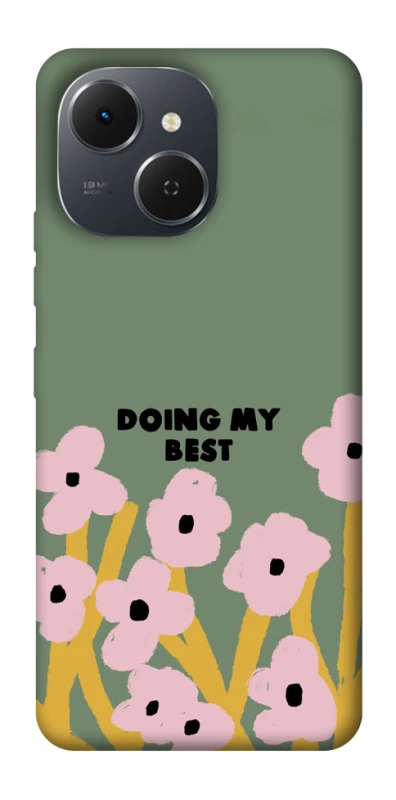 Чохол на TECNO Spark 40C Doing my best фото 1 з 1