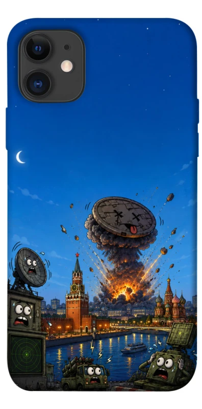 Чохол на Apple iPhone 11 (6.1") Moscow never sleeps ver.8 фото 1 з 1