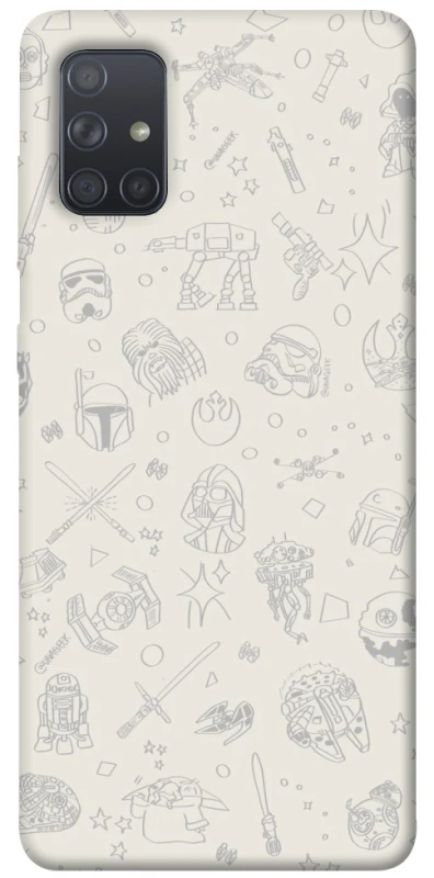 Чохол на Samsung Galaxy A71 Star Wars background ver.1 фото 1 з 1