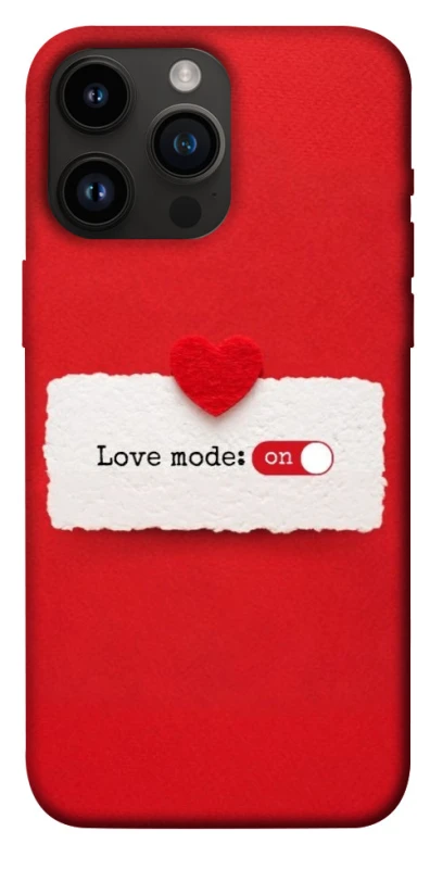 Чохол на Apple iPhone 14 Pro Max (6.7") Love Mode ON фото 1 з 1