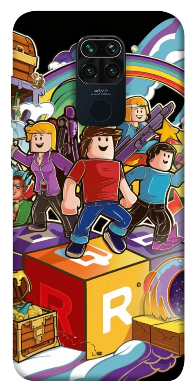 Чохол на Xiaomi Redmi Note 9 / Redmi 10X Roblox family фото 1 з 1