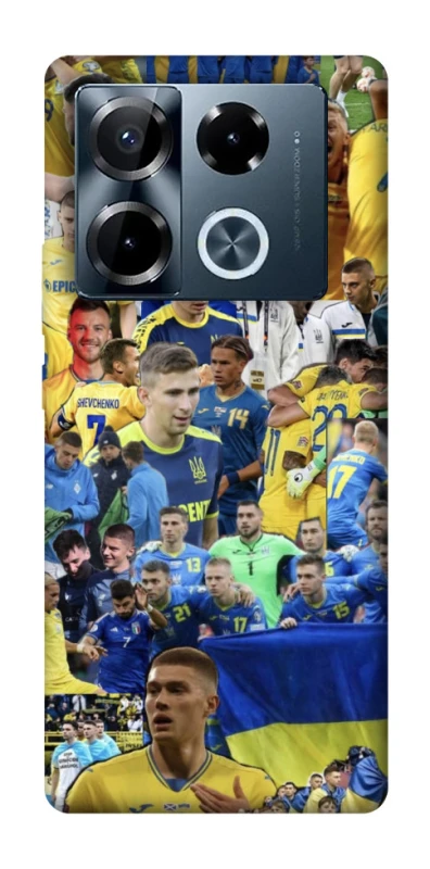 Чохол на Infinix Note 40 Pro 4G UA-Football ver.6 фото 1 з 1