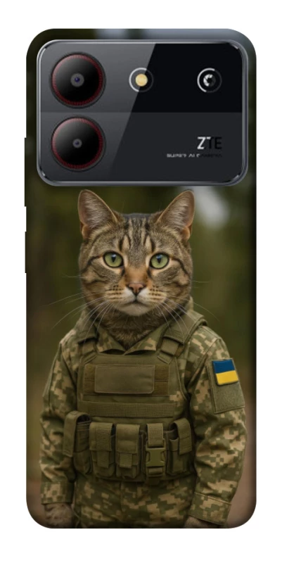 Чохол на ZTE Blade A54 4G Кіт захисник фото 1 з 1