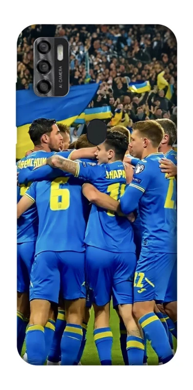 Чехол на ZTE Blade A7s (2020) Сборная Украины v3 фото 1 из 1