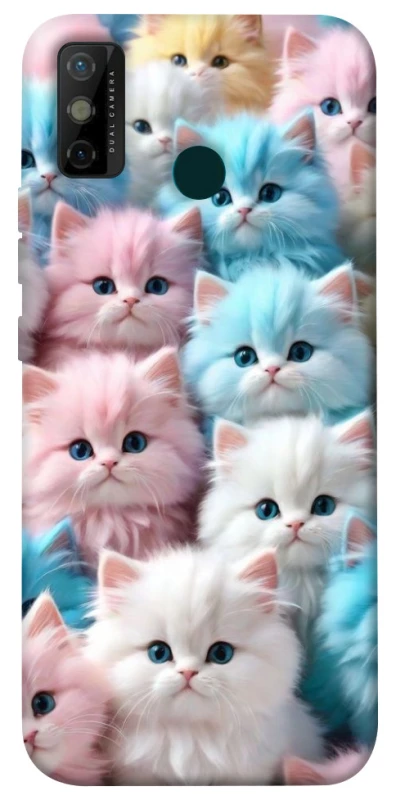 Чохол на TECNO Spark 6 Go Kittie Love фото 1 з 1