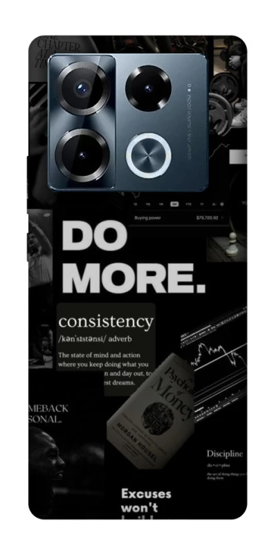 Чохол на Infinix Note 40 Pro 4G Do more фото 1 з 1