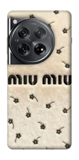 Чохол на OnePlus 12 Miu Miu фото 1 з 1