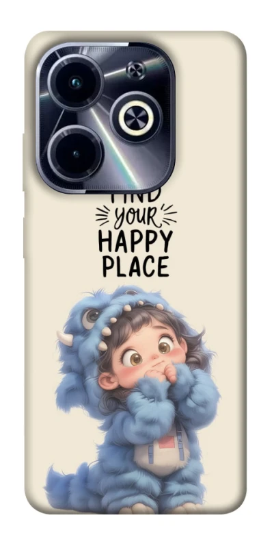 Чохол на Infinix Hot 40i Happy Place фото 1 з 1