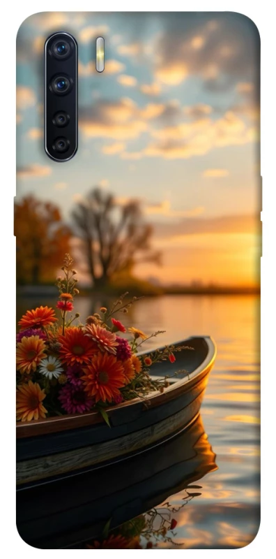 Чехол на Oppo A91 Flowers v18 фото 1 из 1