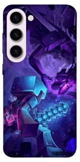 Чехол на Samsung Galaxy S23+ Minecraft dragon фото 1 из 1