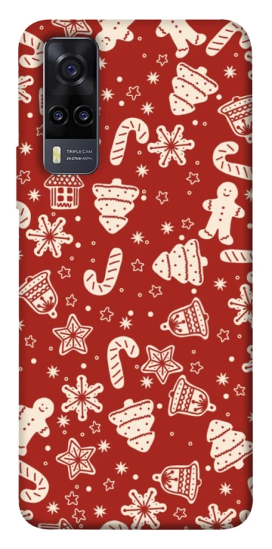 Чехол на Vivo Y31 Новогодний v3 фото 1 из 1