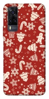 Чехол на Vivo Y31 Новогодний v3 фото 1 из 1