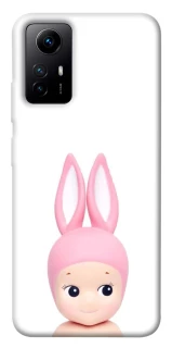 Чохол на Xiaomi Redmi Note 12S Minimal Bunny Peek фото 1 з 1