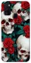 Чохол на Samsung Galaxy M21 skull and rose фото 1 з 1
